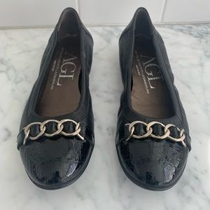 AGL ballet cap flats size 37